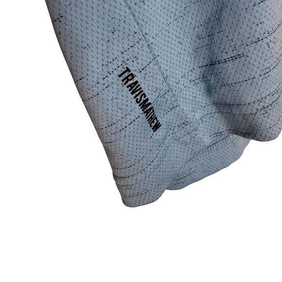 Travis Mathew Men's Scenic Vista Performance Active Tee T-Shirt Blue Size Medium - Picture 3 of 8